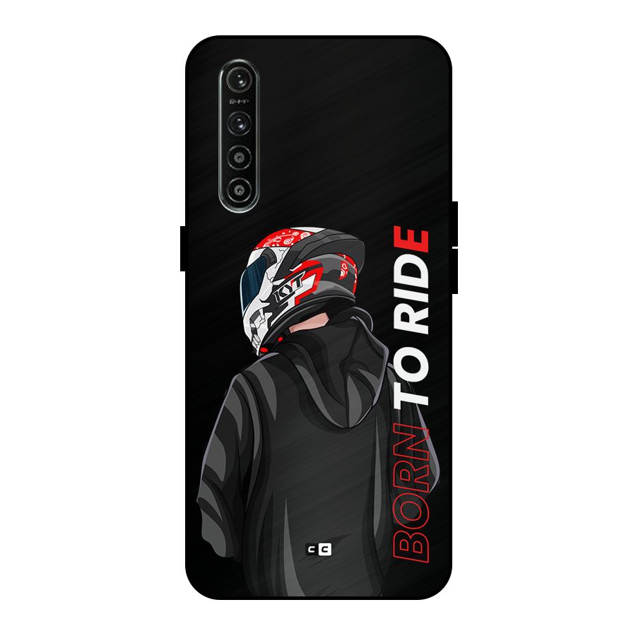 Born To Ride Metal Back Case for Realme XT