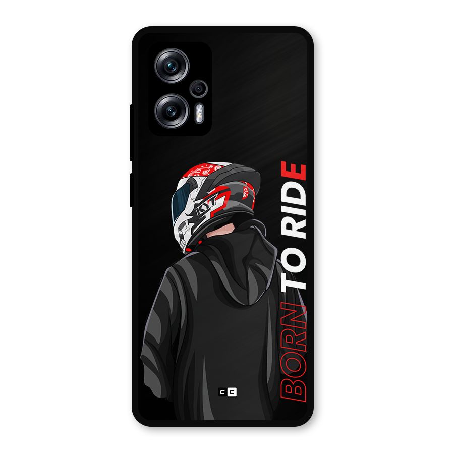 Born To Ride Metal Back Case for Redmi K50i