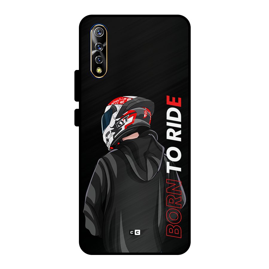 Born To Ride Metal Back Case for Vivo S1