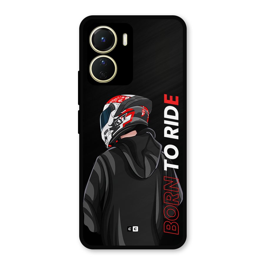 Born To Ride Metal Back Case for Vivo T2x