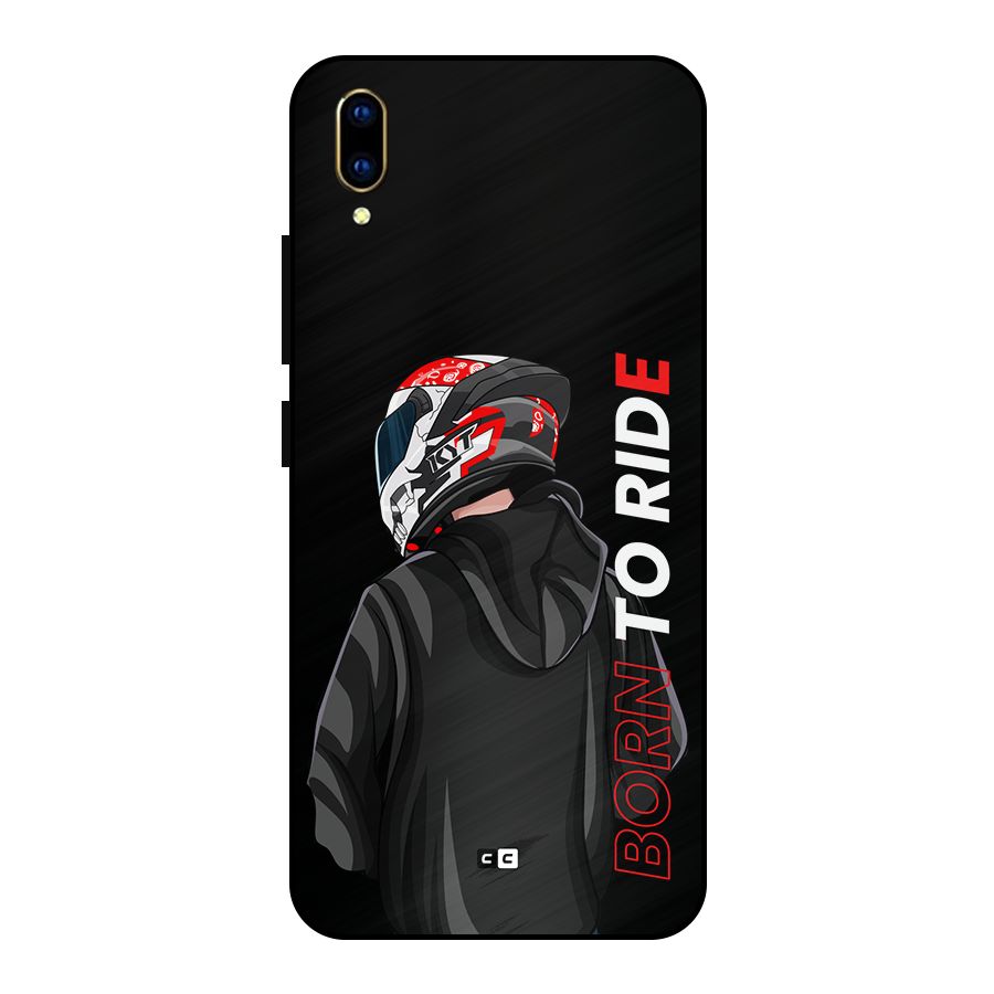 Born To Ride Metal Back Case for Vivo V11 Pro