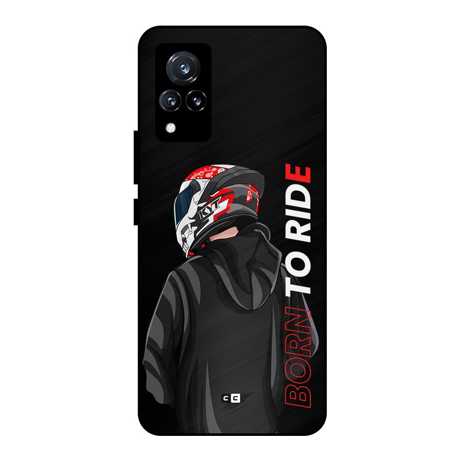 Born To Ride Metal Back Case for Vivo V21 5G