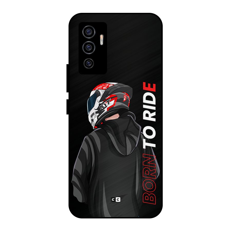 Born To Ride Metal Back Case for Vivo V23e