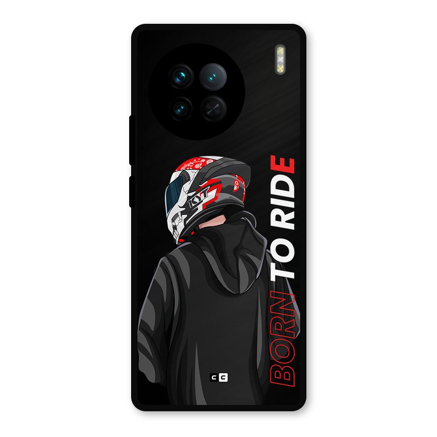 Born To Ride Metal Back Case for Vivo X90