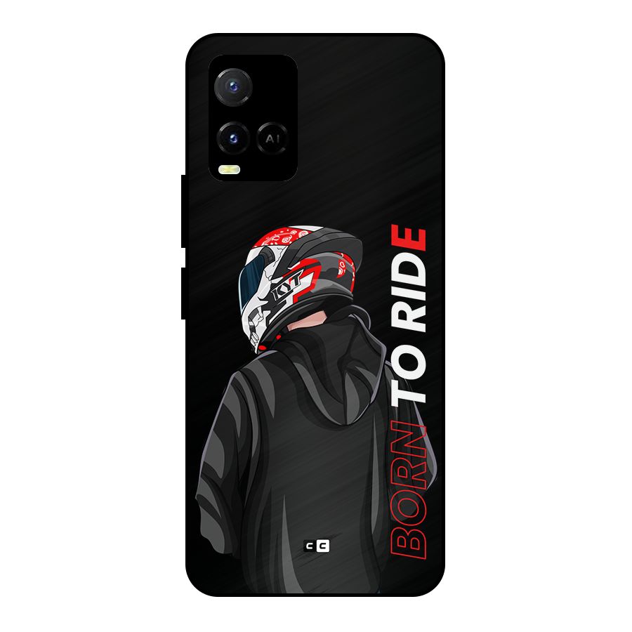 Born To Ride Metal Back Case for Vivo Y21