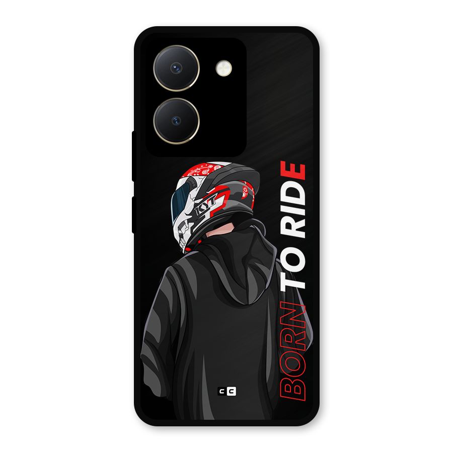 Born To Ride Metal Back Case for Vivo Y36