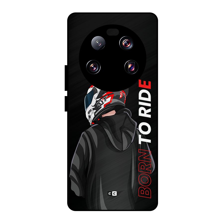 Born To Ride Metal Back Case for Xiaomi 13 Ultra