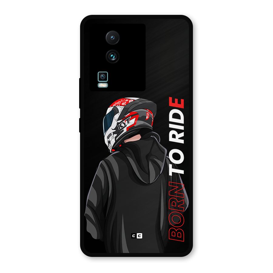 Born To Ride Metal Back Case for iQOO Neo 7