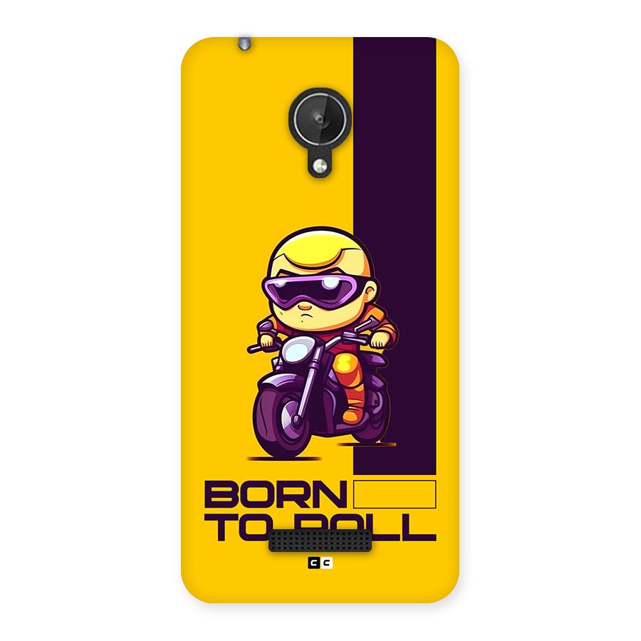Born To Roll Back Case for Canvas Spark Q380
