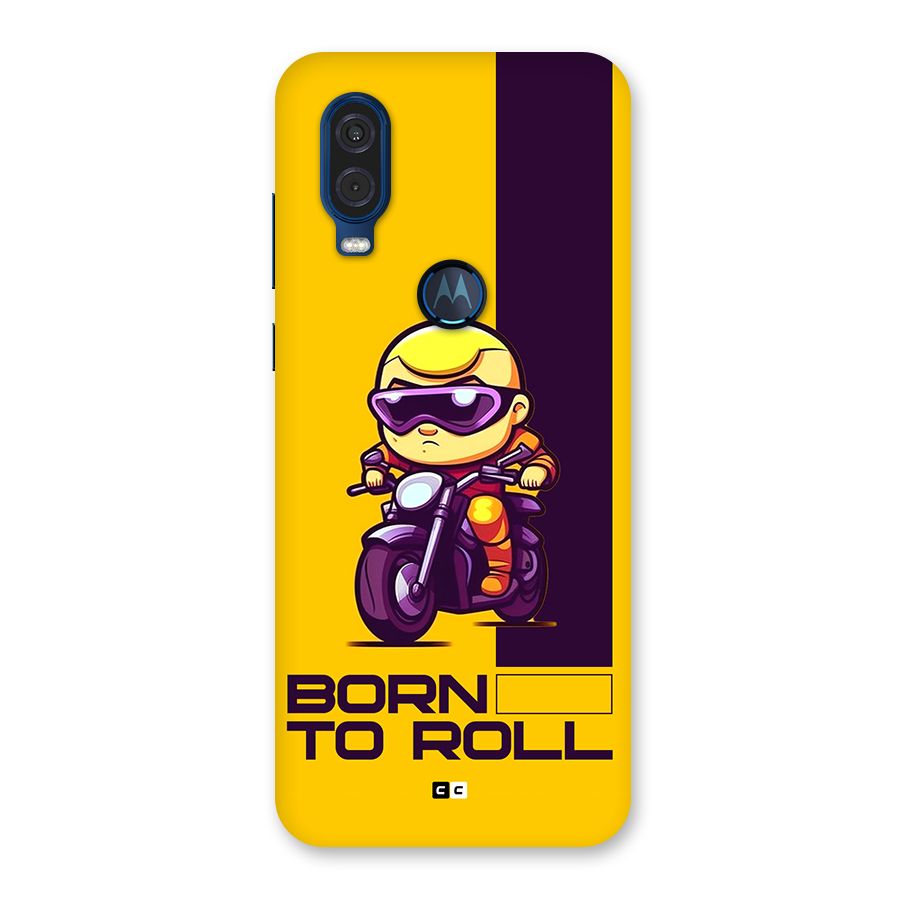 Born To Roll Back Case for Motorola One Vision