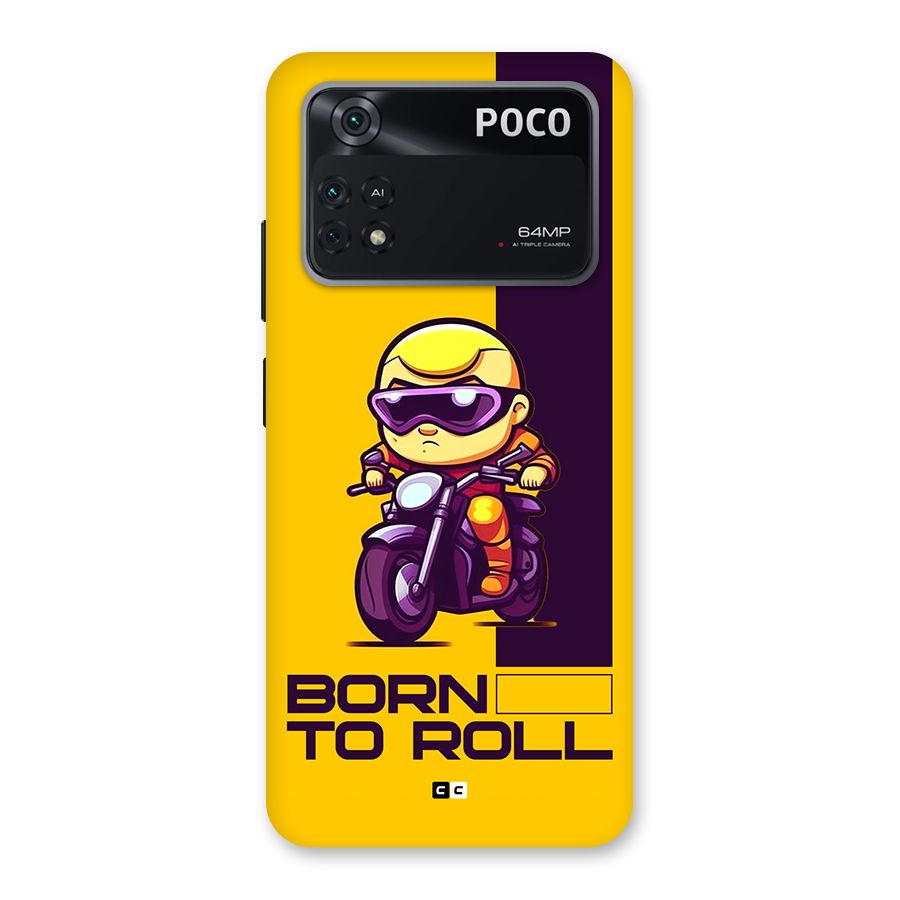 Born To Roll Back Case for Poco M4 Pro 4G