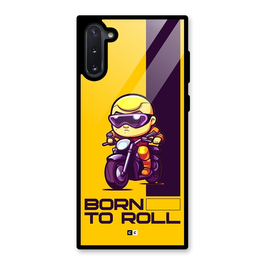 Born To Roll Glass Back Case for Galaxy Note 10