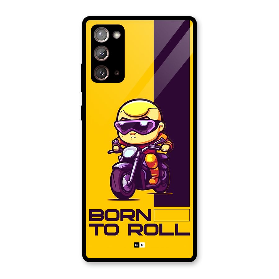 Born To Roll Glass Back Case for Galaxy Note 20