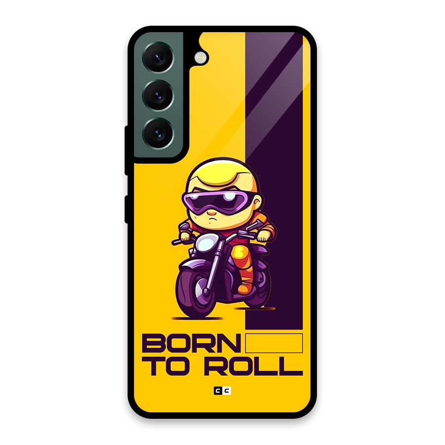 Born To Roll Glass Back Case for Galaxy S22 5G