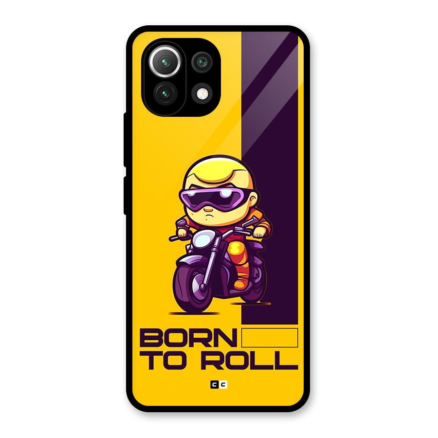 Born To Roll Glass Back Case for Mi 11 Lite