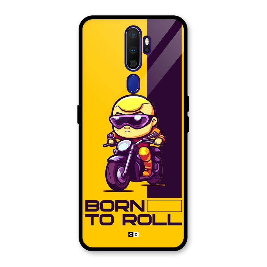 Born To Roll Glass Back Case for Oppo A9 (2020)