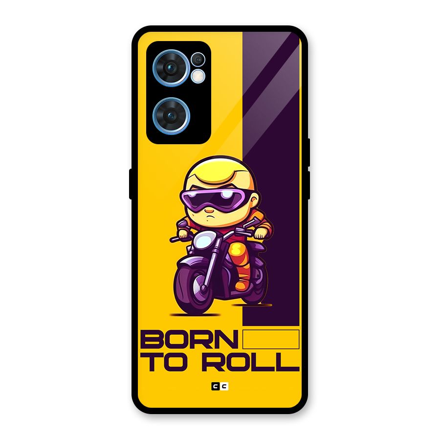 Born To Roll Glass Back Case for Oppo Reno7 5G