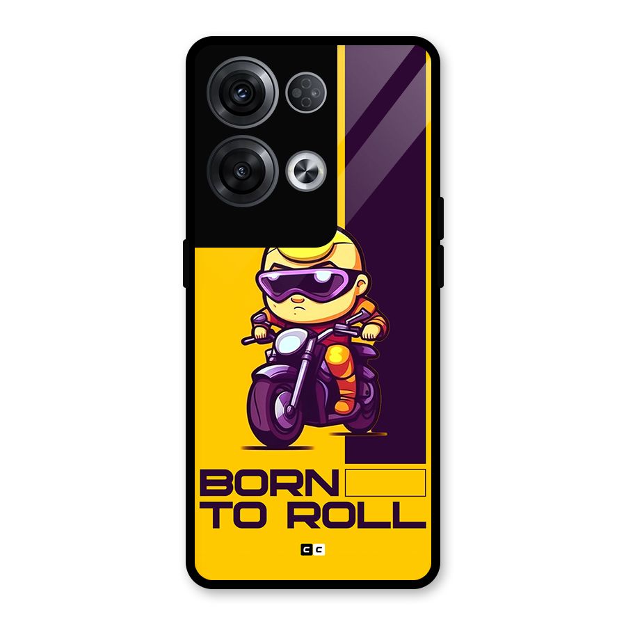 Born To Roll Glass Back Case for Oppo Reno8 Pro 5G