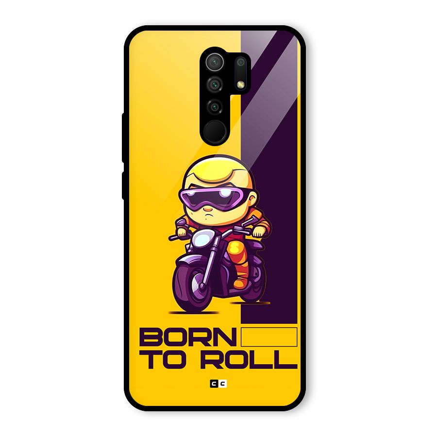 Born To Roll Glass Back Case for Poco M2