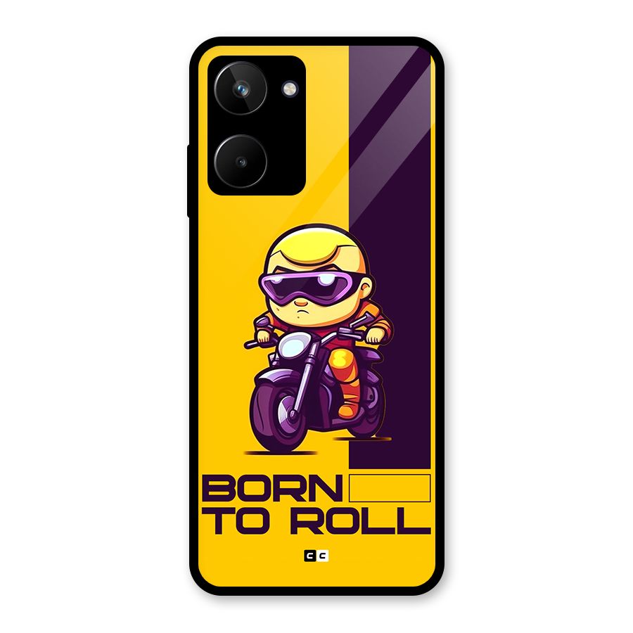 Born To Roll Glass Back Case for Realme 10