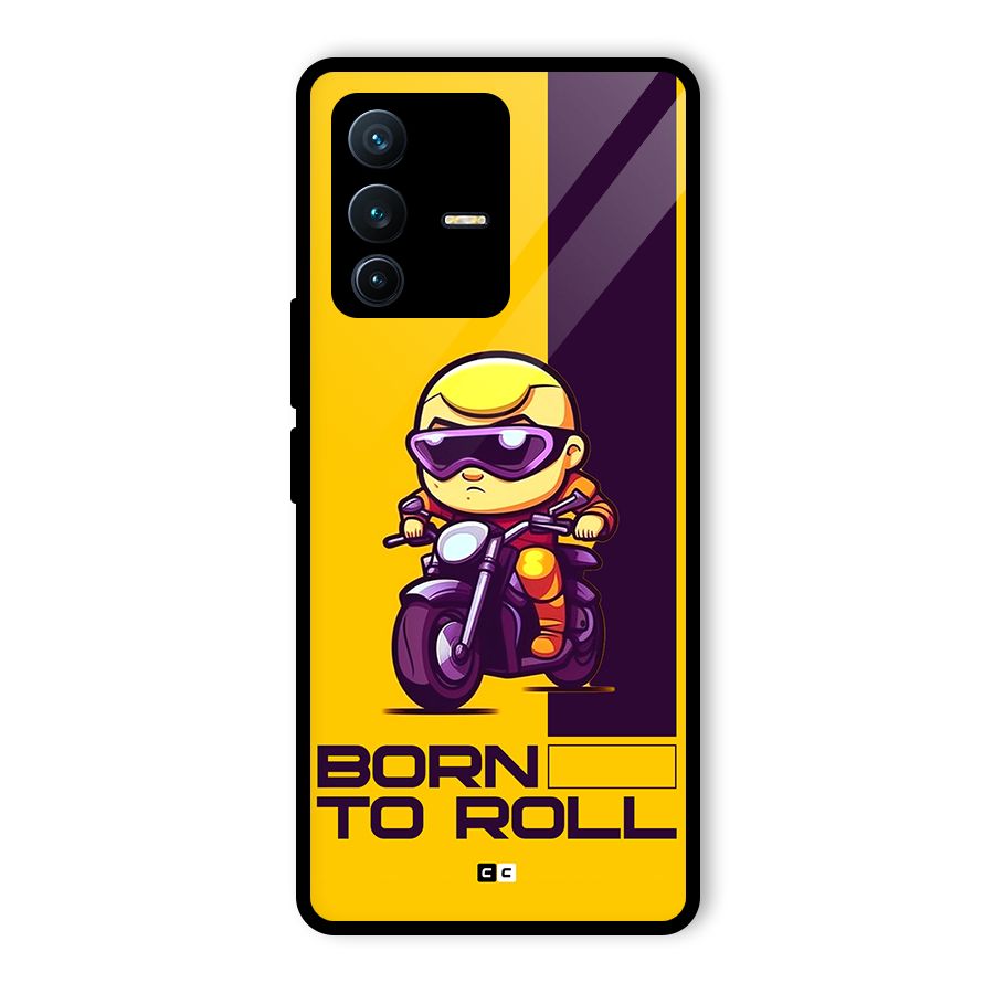 Born To Roll Glass Back Case for Vivo V23 Pro