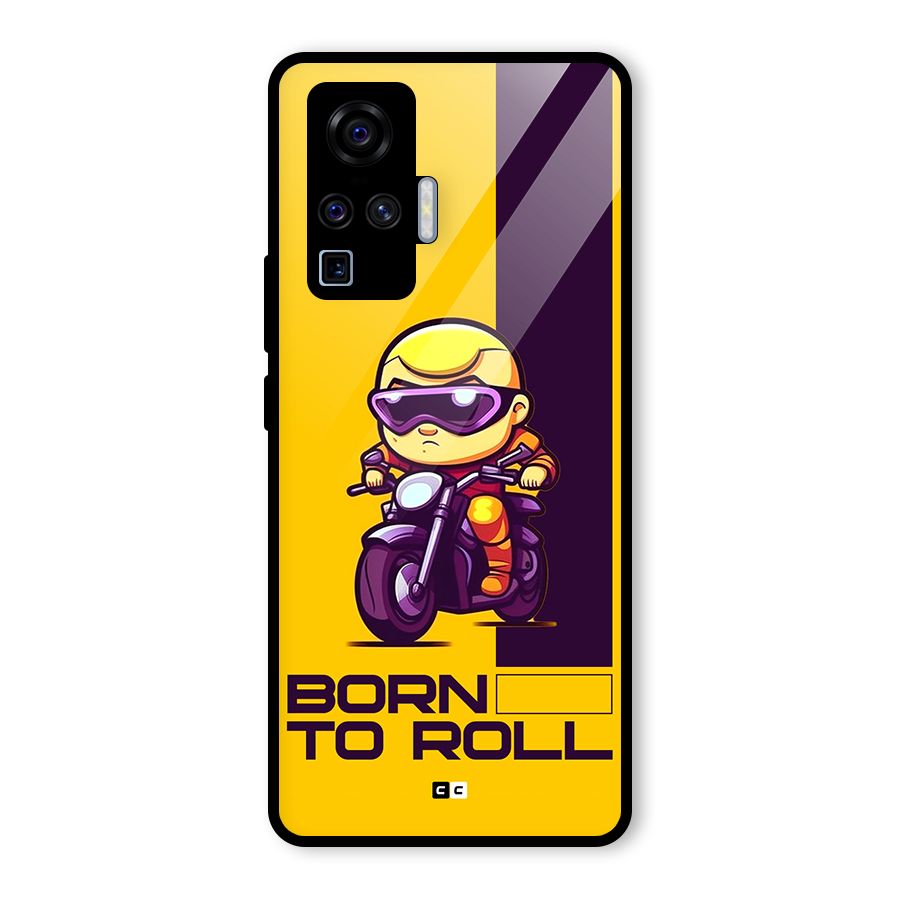 Born To Roll Glass Back Case for Vivo X50 Pro