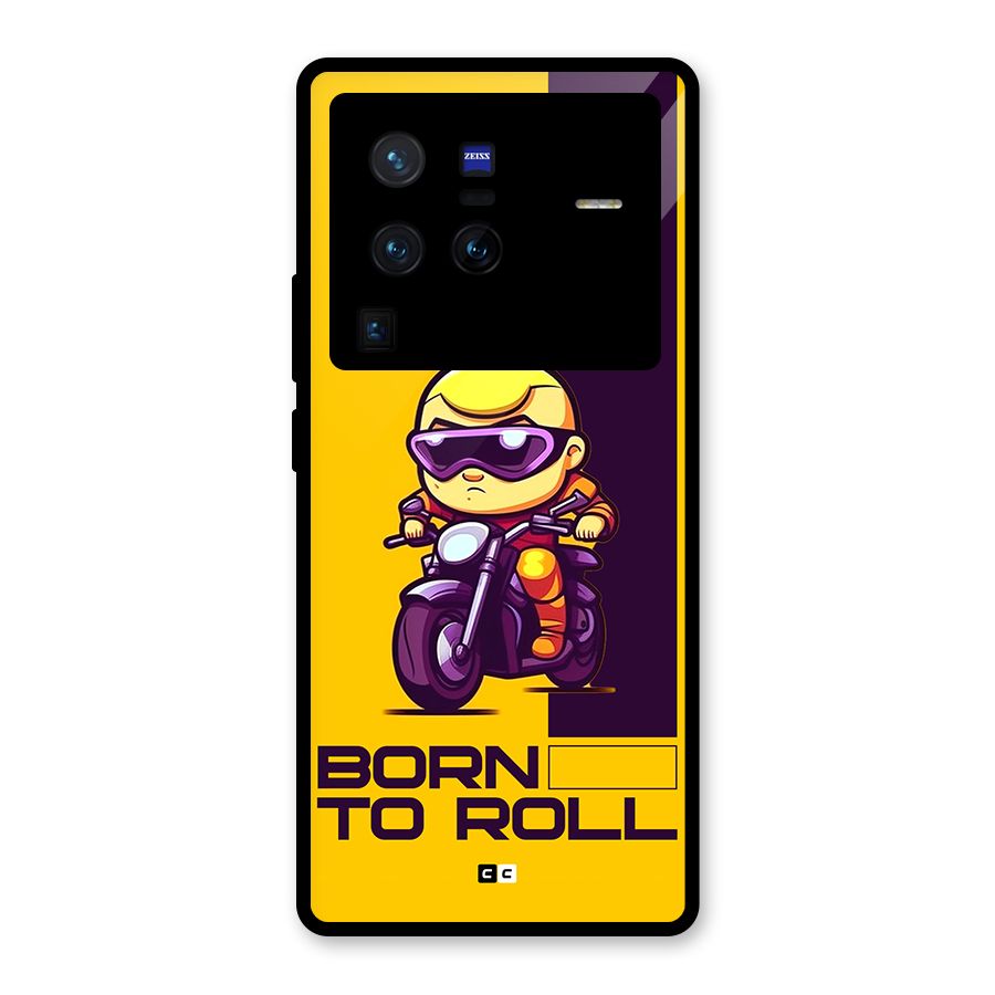Born To Roll Glass Back Case for Vivo X80 Pro