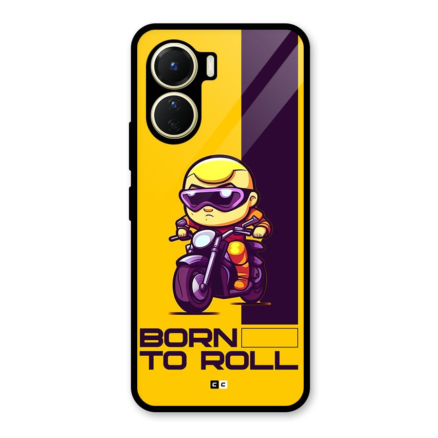 Born To Roll Glass Back Case for Vivo Y16