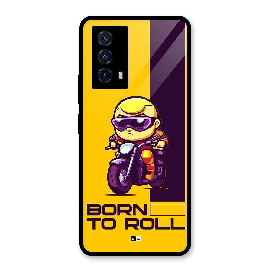 Born To Roll Glass Back Case for Vivo iQOO Z5