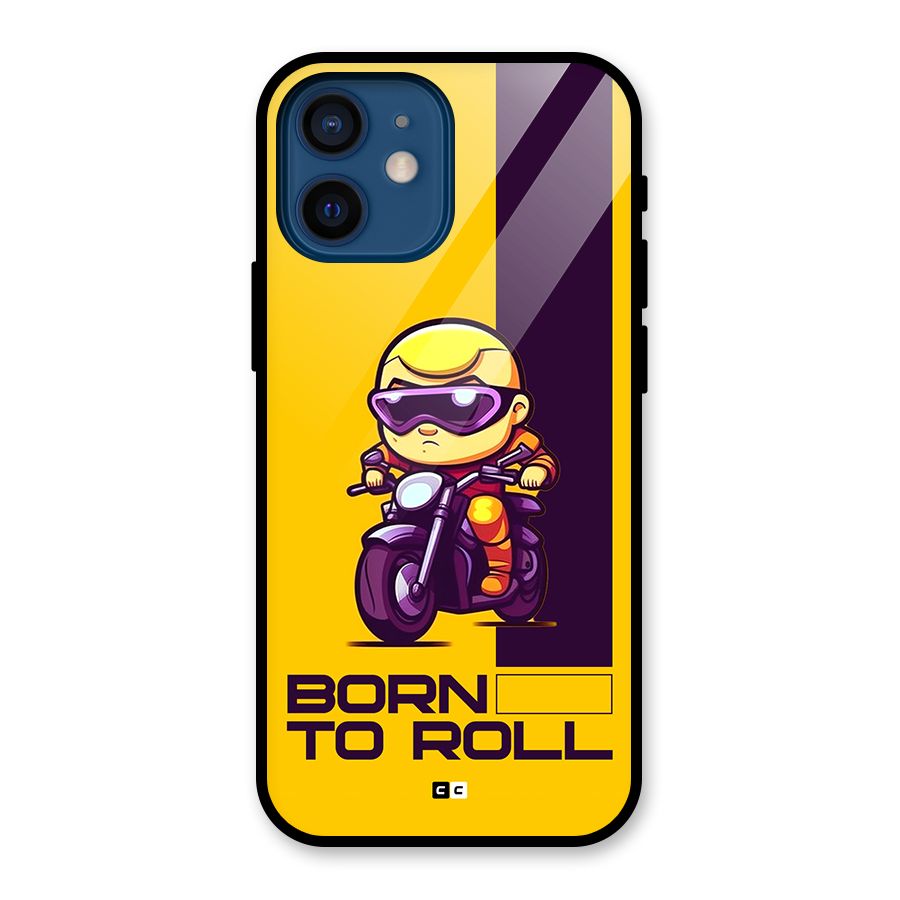 Born To Roll Glass Back Case for iPhone 12 Mini