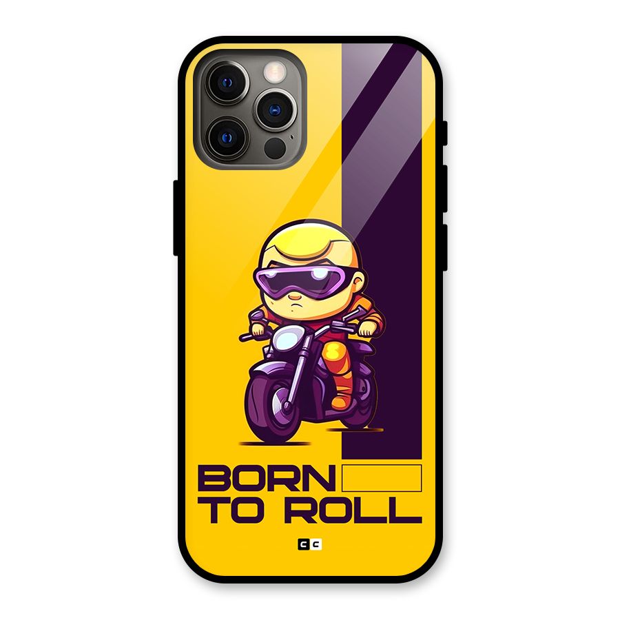 Born To Roll Glass Back Case for iPhone 12 Pro