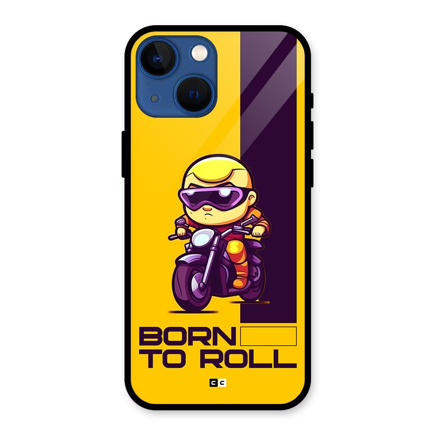 Born To Roll Glass Back Case for iPhone 13 Mini