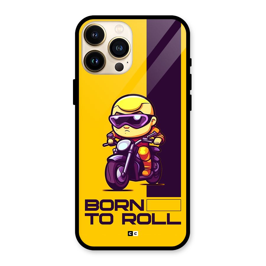 Born To Roll Glass Back Case for iPhone 13 Pro Max