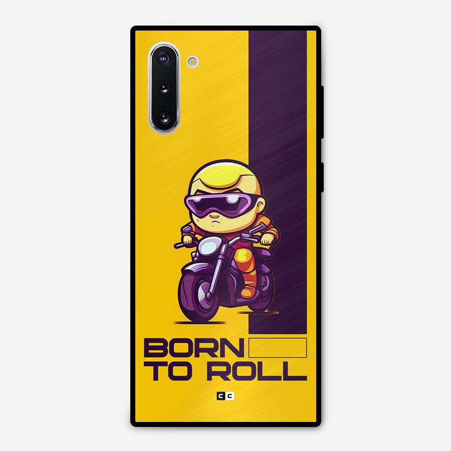 Born To Roll Metal Back Case for Galaxy Note 10