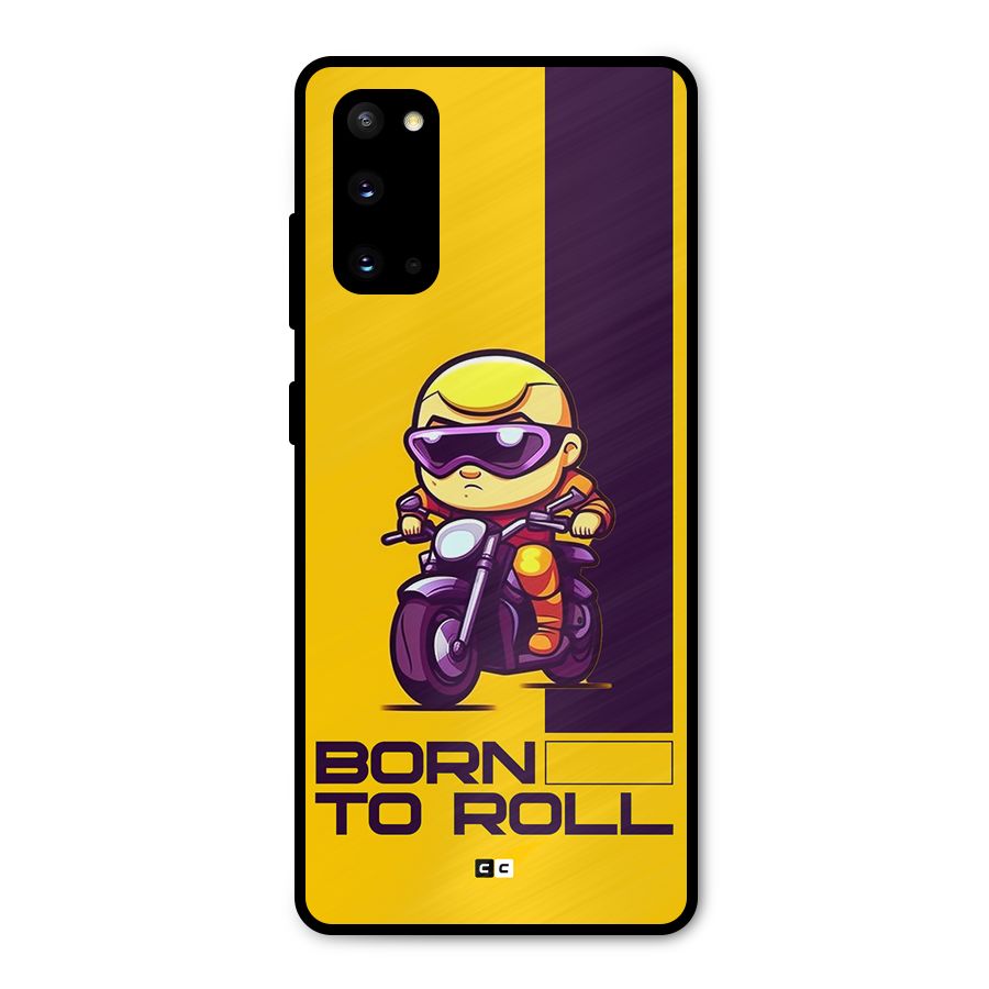 Born To Roll Metal Back Case for Galaxy S20