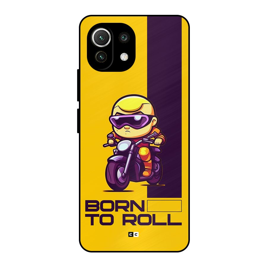 Born To Roll Metal Back Case for Mi 11 Lite NE 5G