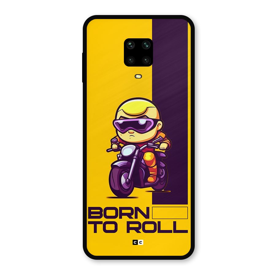 Born To Roll Metal Back Case for Poco M2 Pro