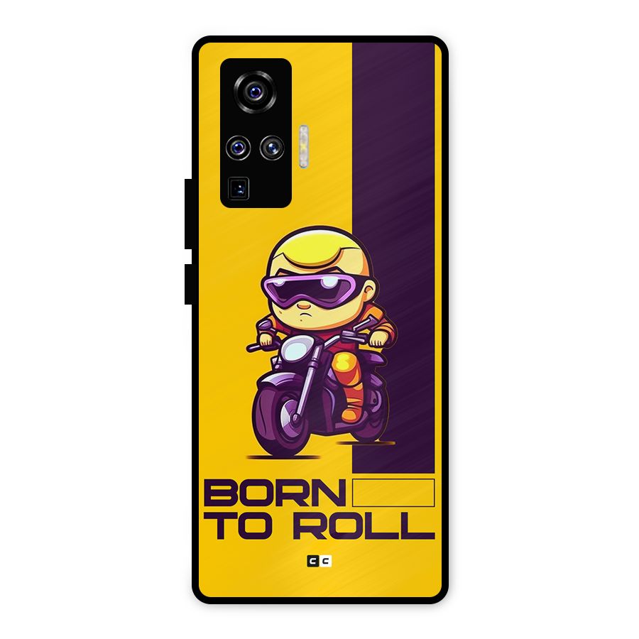Born To Roll Metal Back Case for Vivo X50 Pro