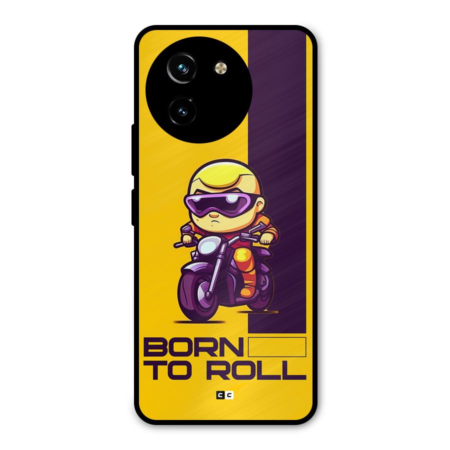 Born To Roll Metal Back Case for Vivo Y200i