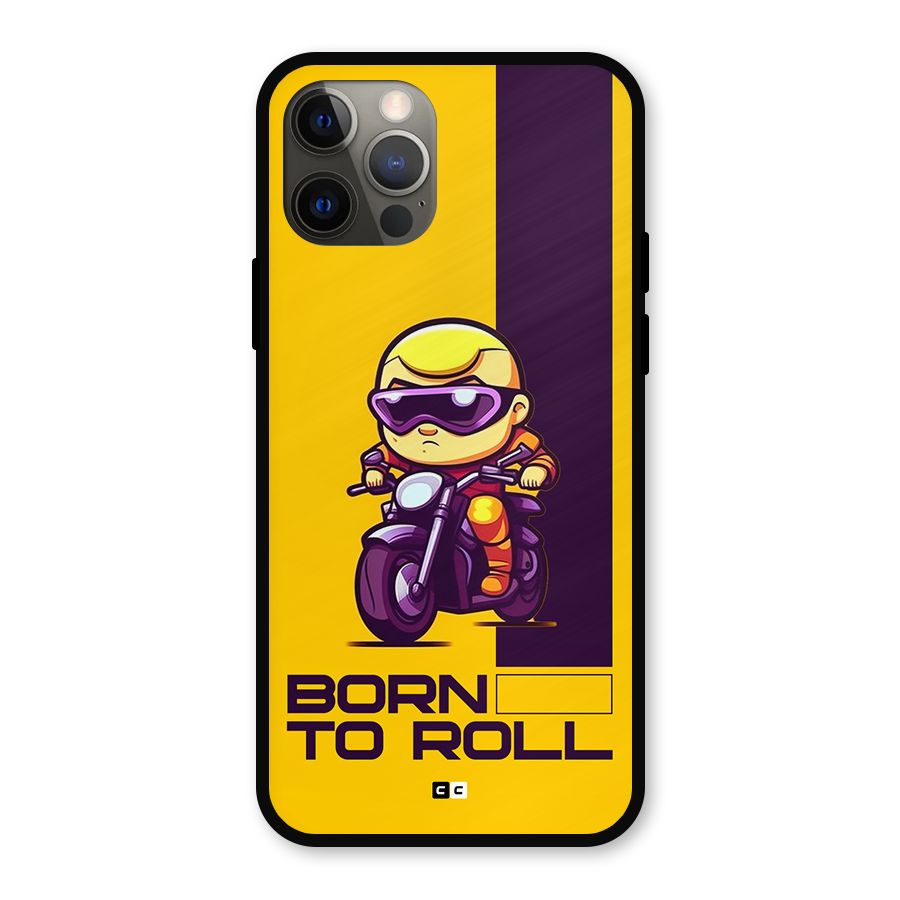 Born To Roll Metal Back Case for iPhone 12 Pro