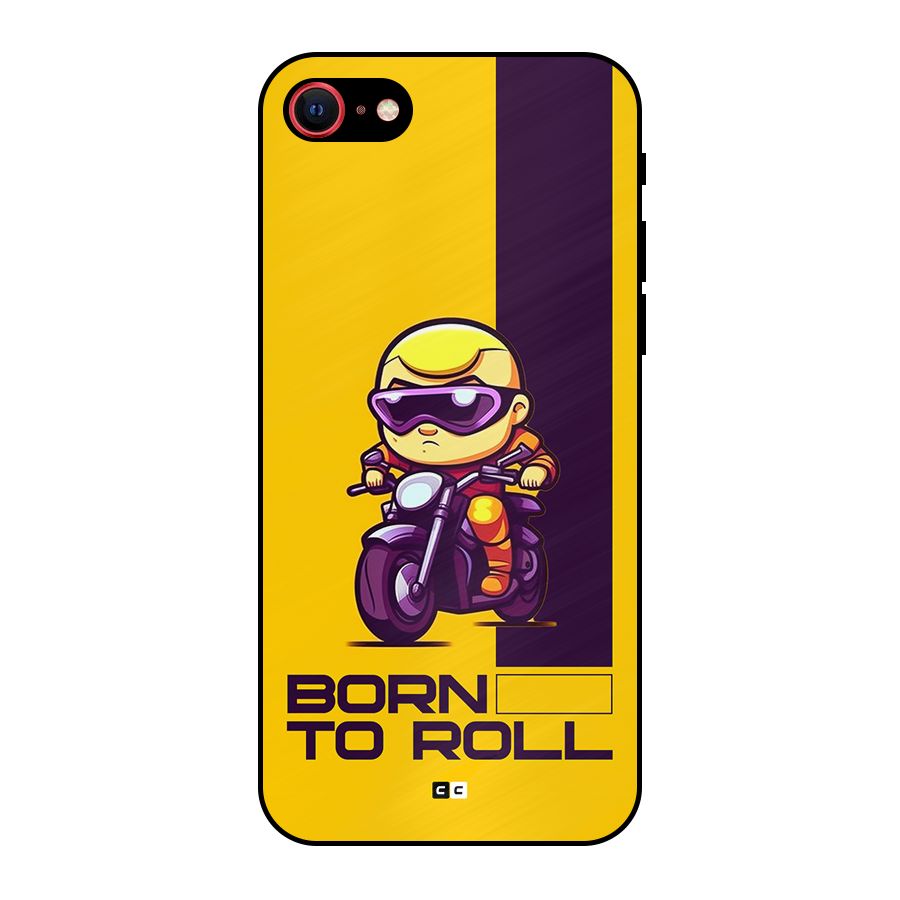 Born To Roll Metal Back Case for iPhone SE 2022
