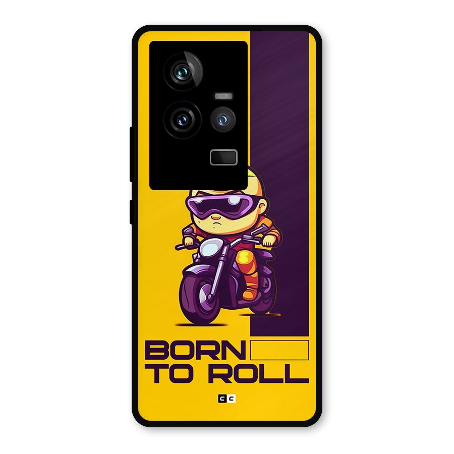 Born To Roll Metal Back Case for iQOO 11 5G