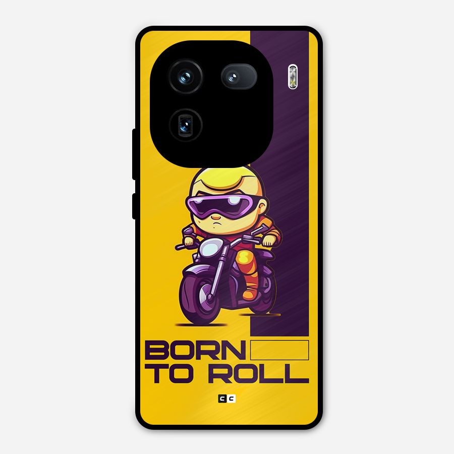 Born To Roll Metal Back Case for iQOO 12
