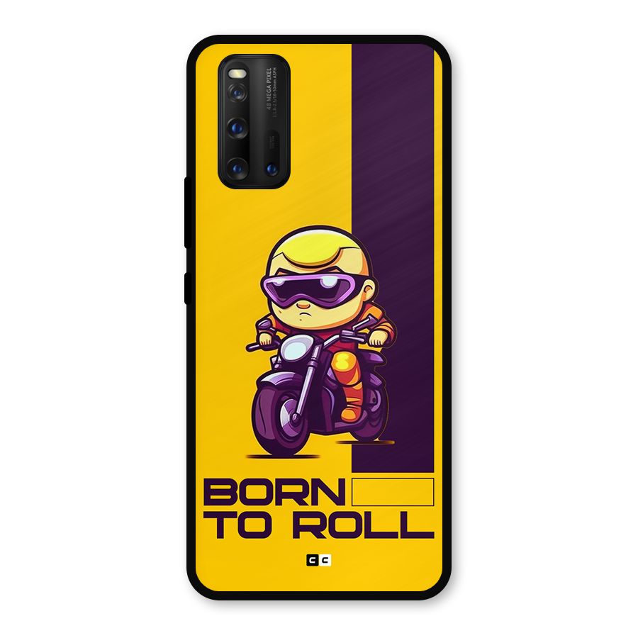 Born To Roll Metal Back Case for iQOO 3