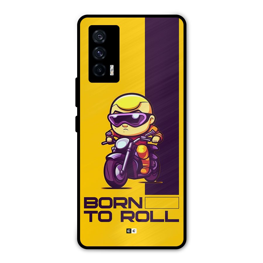 Born To Roll Metal Back Case for iQOO 7 5G