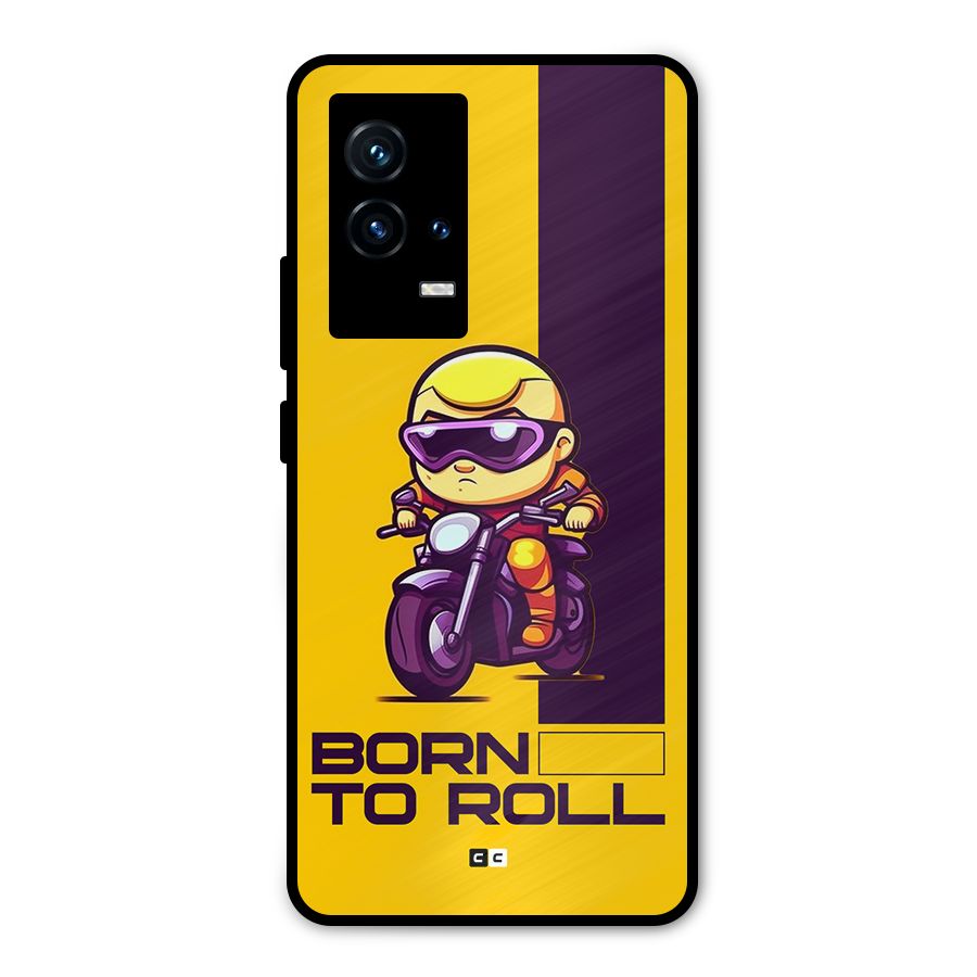 Born To Roll Metal Back Case for iQOO 9 5G