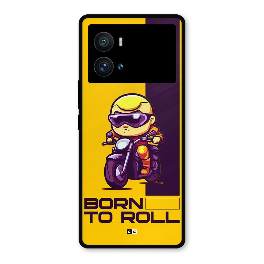 Born To Roll Metal Back Case for iQOO 9 Pro