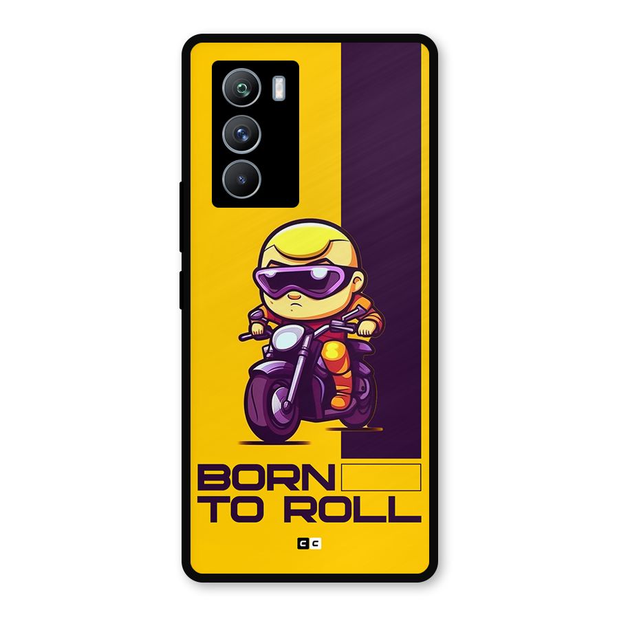 Born To Roll Metal Back Case for iQOO 9 SE