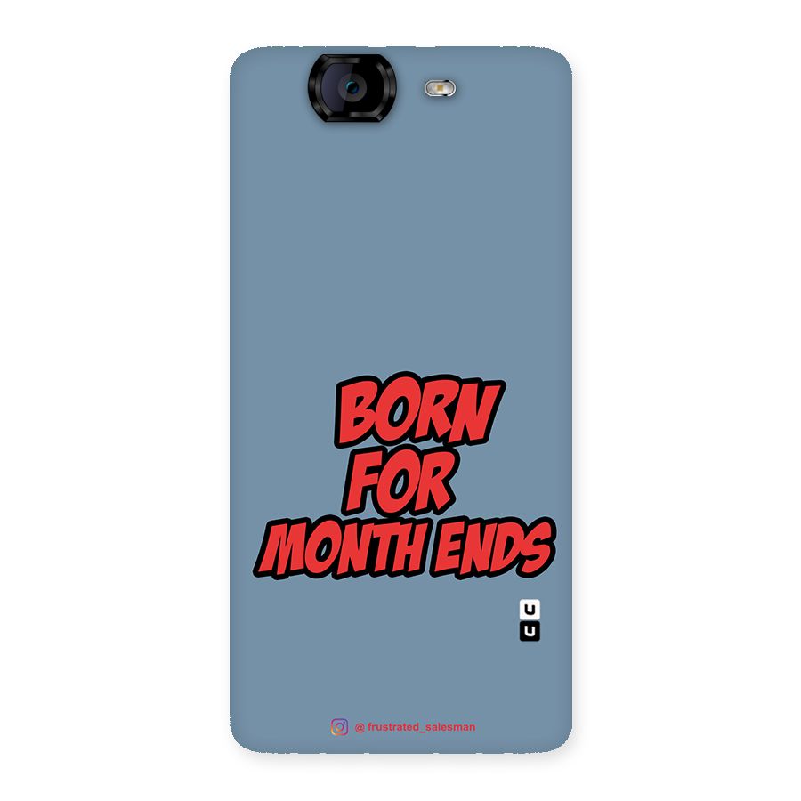 Born for Month Ends SteelBlue Back Case for Canvas Knight A350