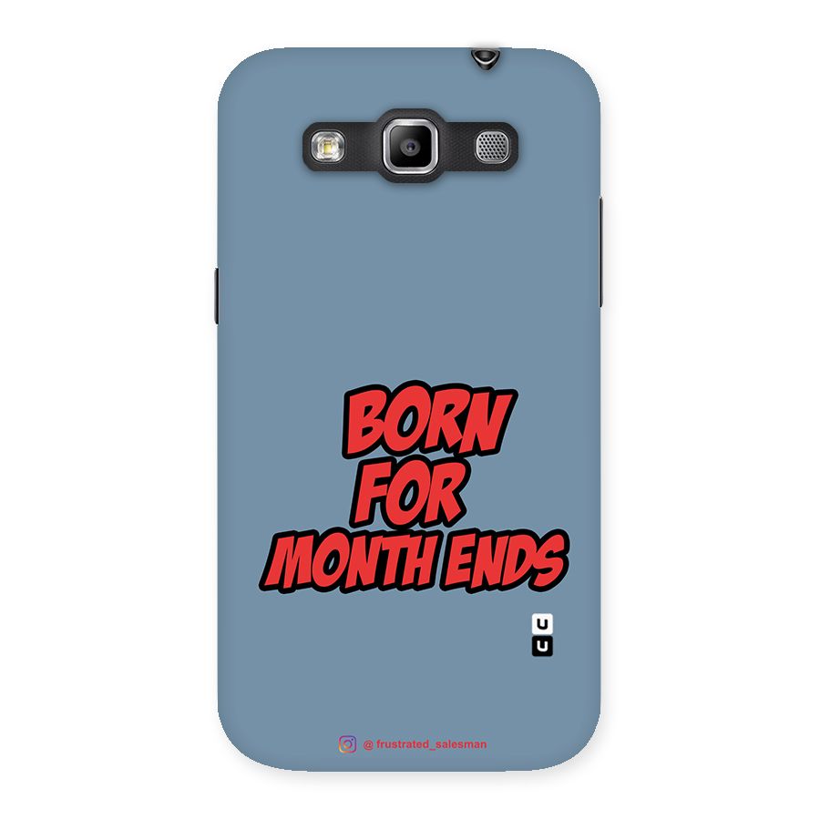 Born for Month Ends SteelBlue Back Case for Galaxy Grand Quattro